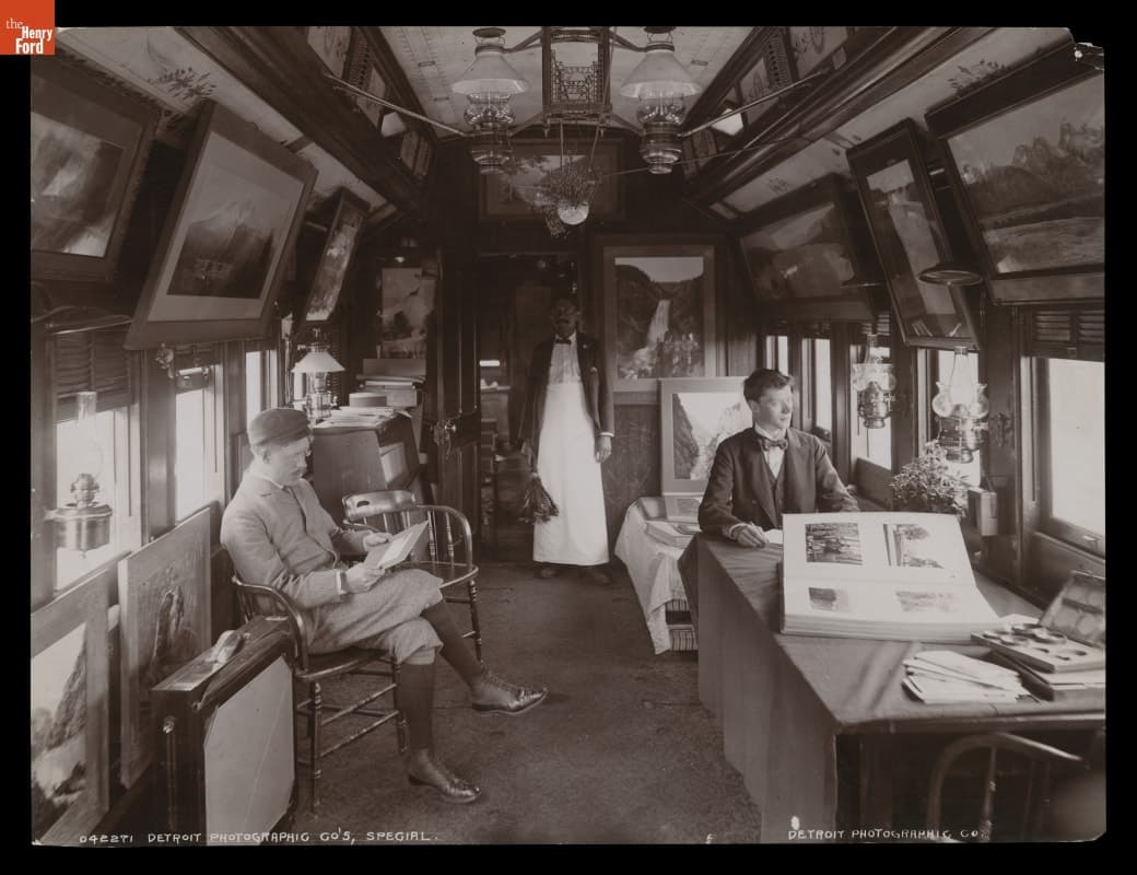 Detroit Photographic Company Special Railcar on the Delaware, Lackawanna and Western Railroad, 1902