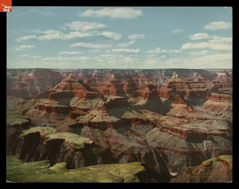 "Grand Canyon of Arizona, from O'Neill's Point," 1902