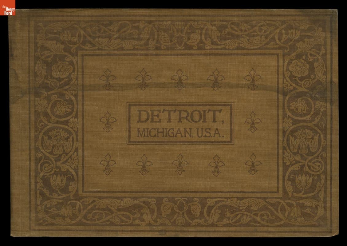Souvenir Book, "Detroit, Michigan," 1900