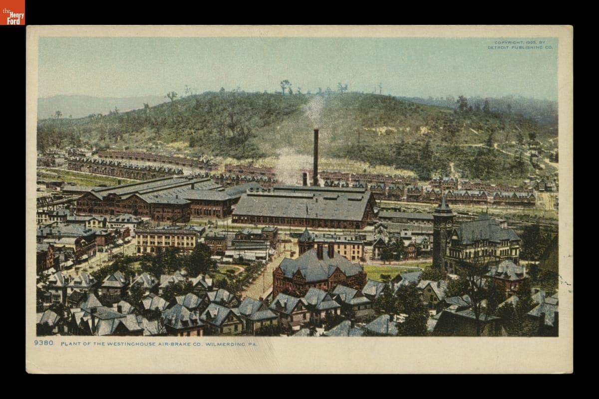 "Plant of the Westinghouse Air-Brake Co., Wilmerding, Pennsylvania," 1910