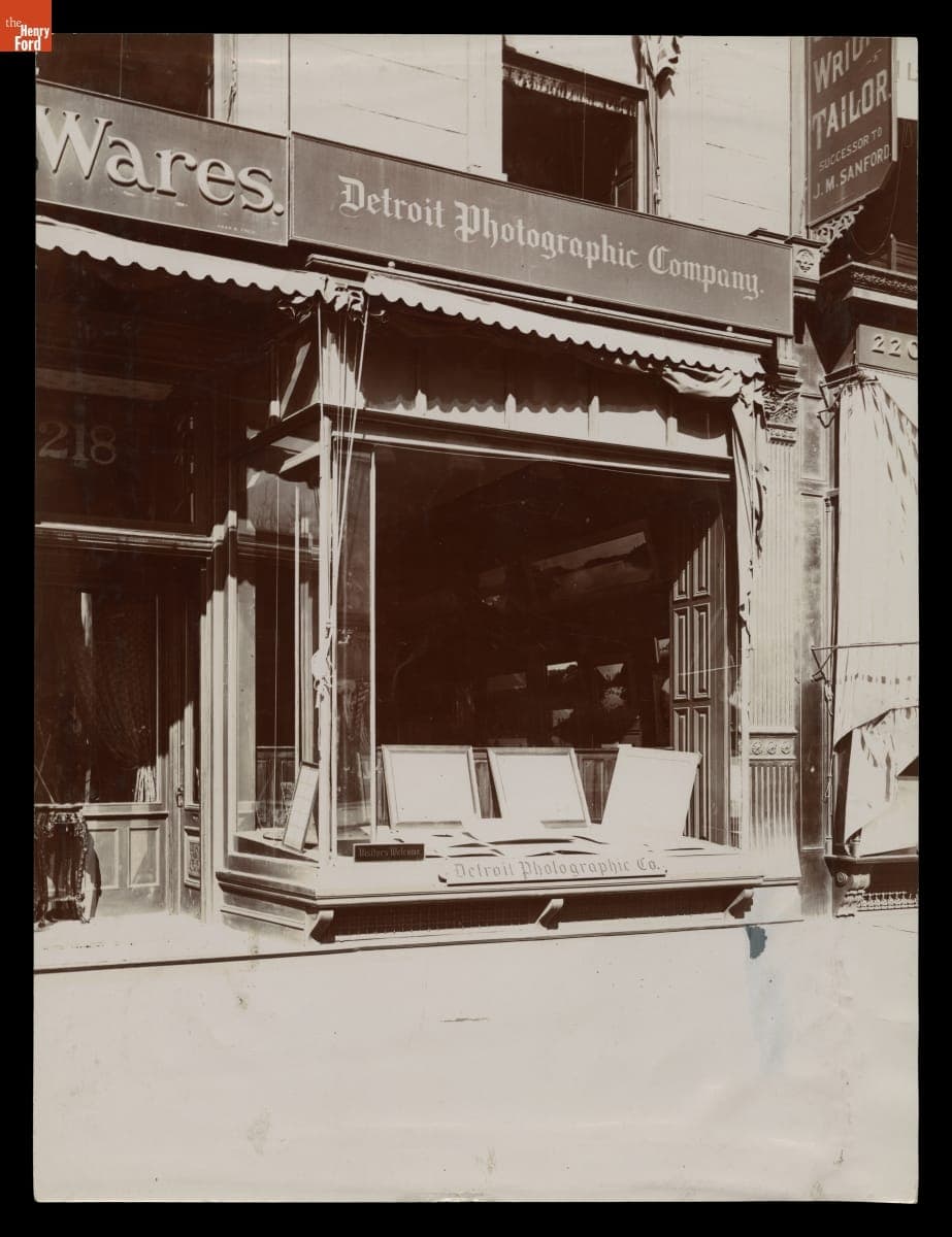 Detroit Photographic Company Retail Outlet, New York City, 1900-1910
