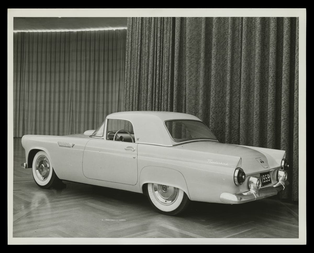 1955 Ford Thunderbird, March 1954