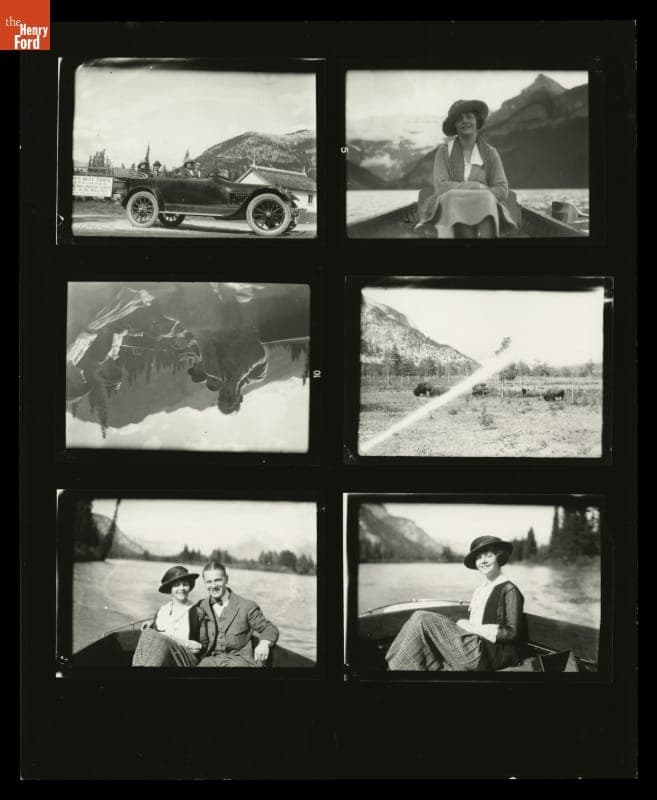 Elizabeth Parke Firestone and Harvey Firestone, Jr., Honeymoon Photographs, 1921