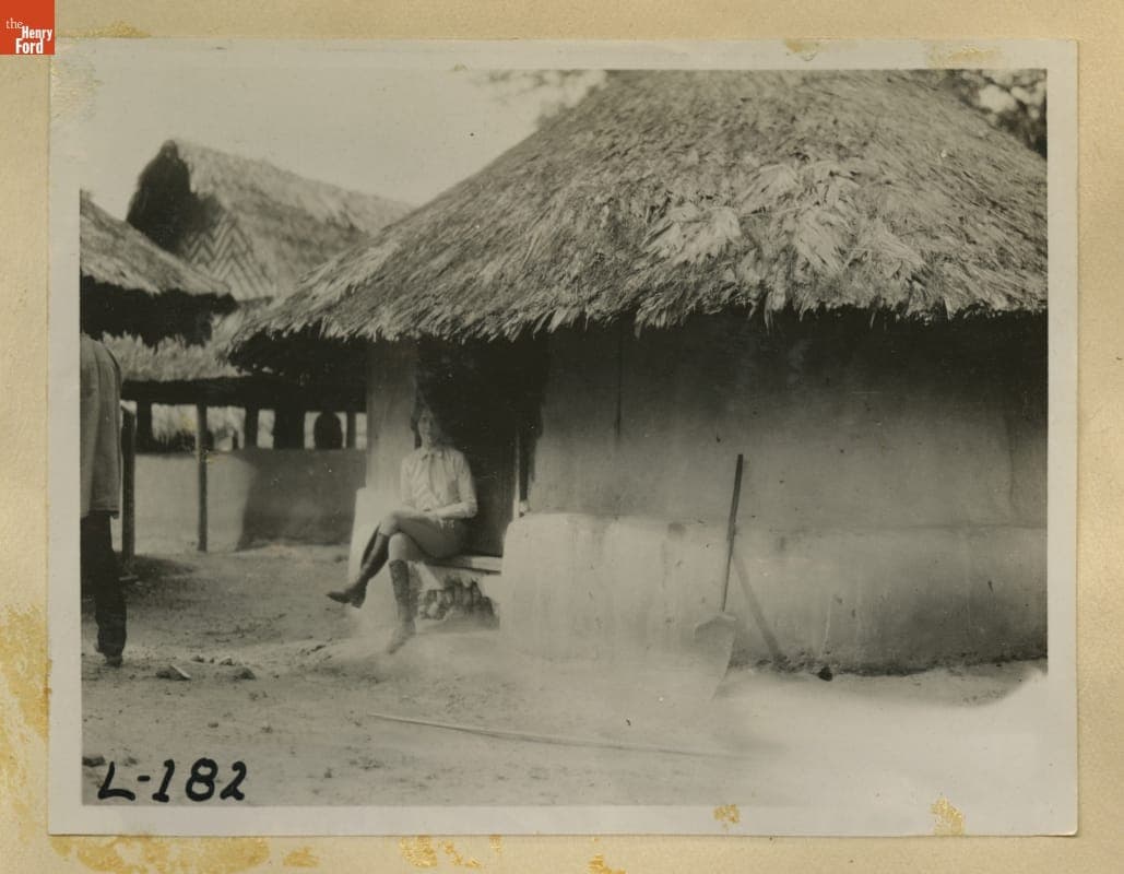 Elizabeth Parke Firestone during a Trip to Africa, 1926