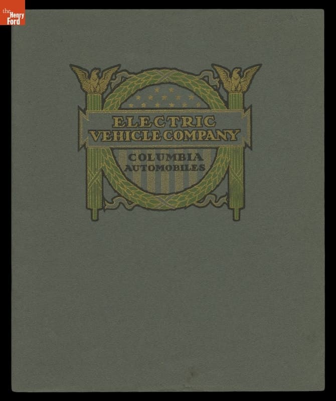 Electric Vehicle Company Columbia Automobiles Sales Catalog, 1901