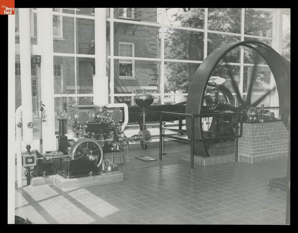 Power House at Ford Village Industries Plant in Clarkston, Michigan, 1945