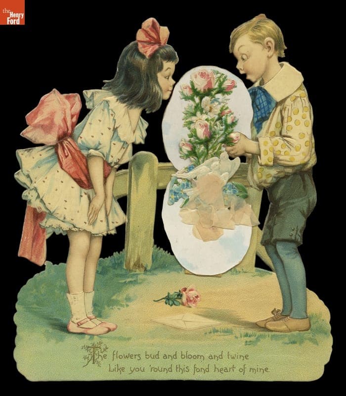 Valentine Card, circa 1905