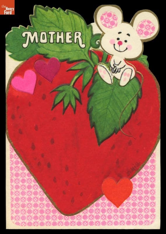 Valentine Card, "Mother," circa 1975