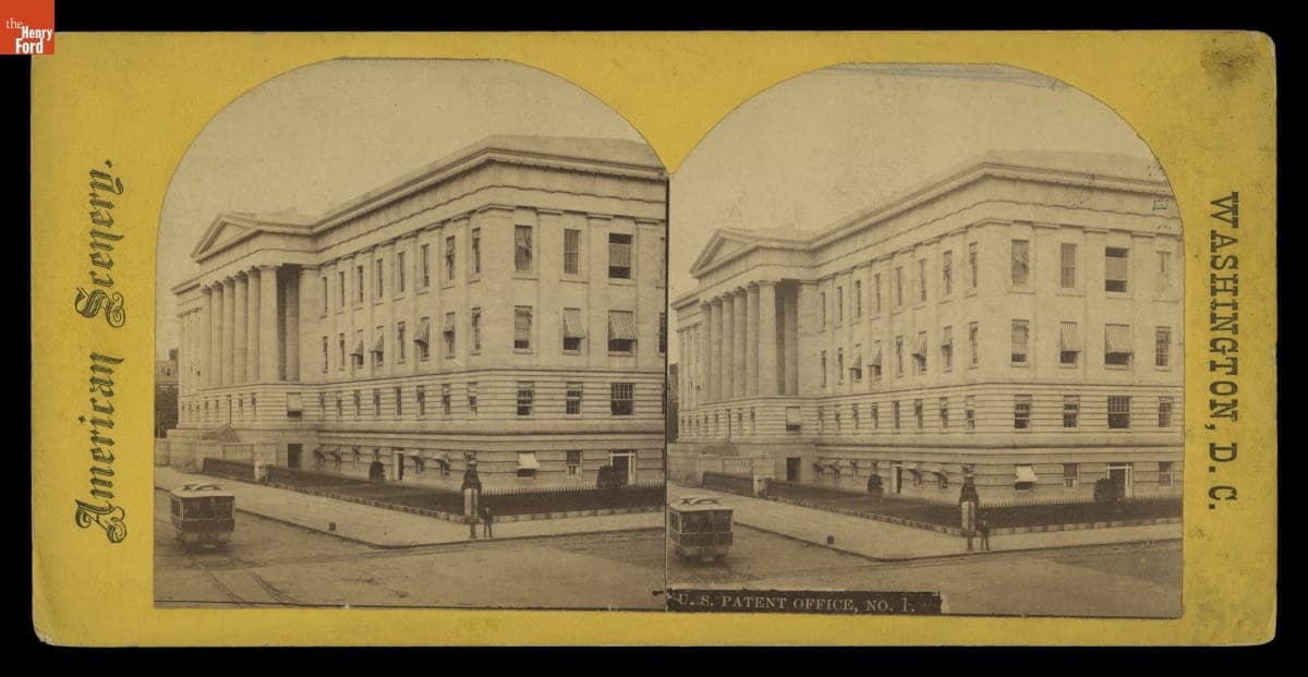 The U.S. Patent Office, Washington, D.C., 1880-1900