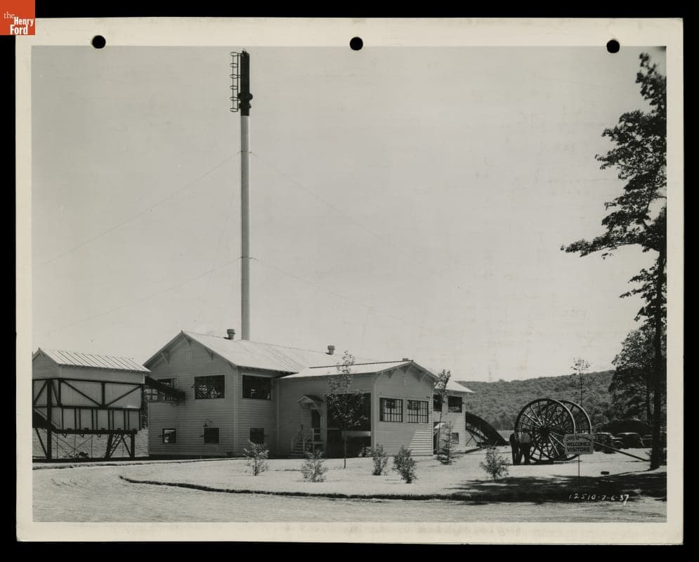 Ford Motor Company Sawmill, Alberta, Michigan, 1937