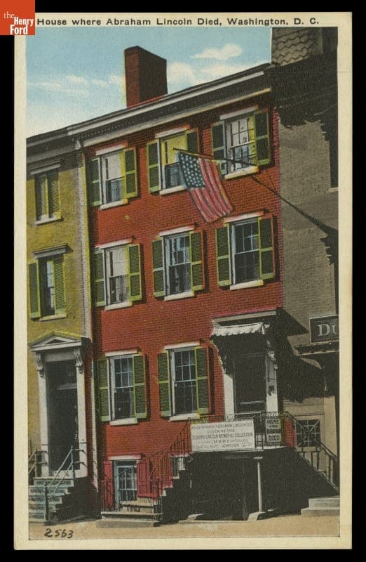 "House Where Abraham Lincoln Died, Washington, D.C."