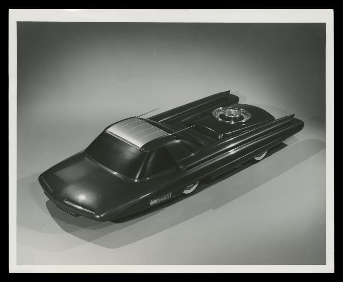 Scale Model of the Nucleon, a 1958 Ford Motor Company Styling Conception for an Atomic-Powered Car