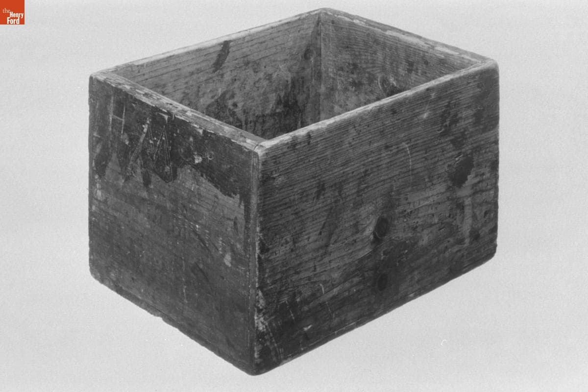 Wooden Box, 1880-1920
