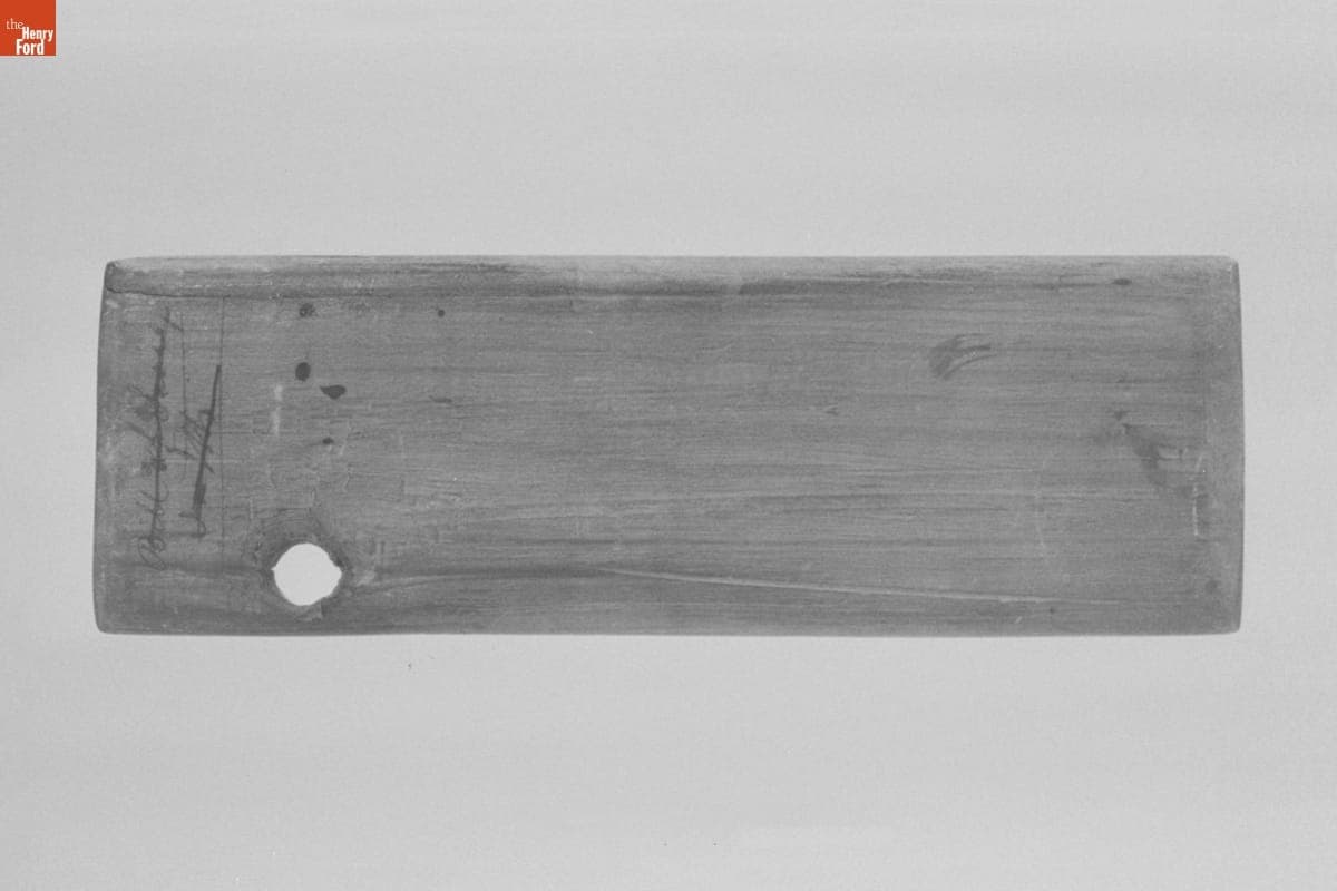 Board Used for Filing Firearms Orders, North and Savage Company, 1833-1849