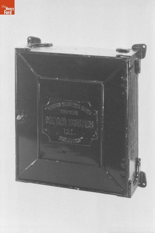 Bergmann & Company Edison Chemical Meter, circa 1882