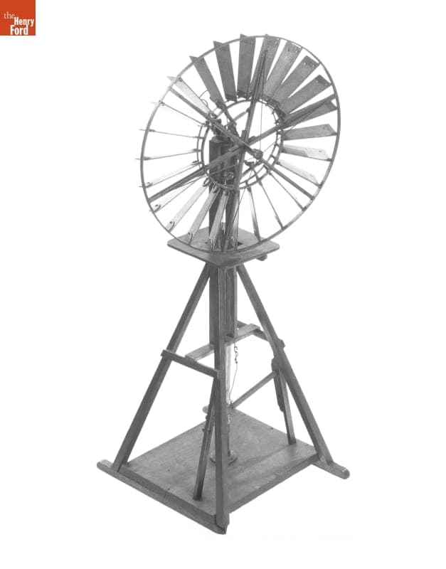 Model of a Windmill, circa 1900