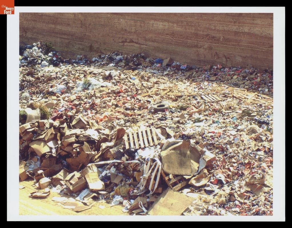 Alamogordo, New Mexico Landfill in September 1983, Site of the Atari Video Game Burial