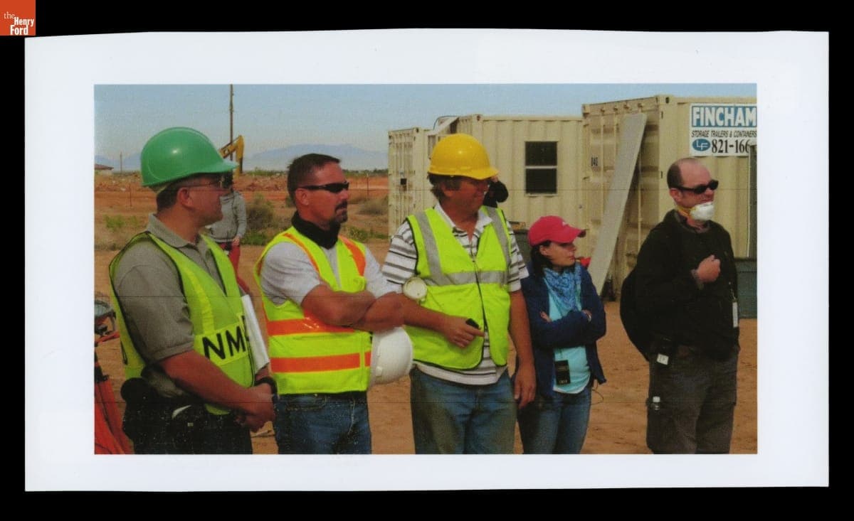 Excavation Crew in April 2014 at the Alamogordo, New Mexico Landfill, Site of the 1983 Atari Video Game Burial