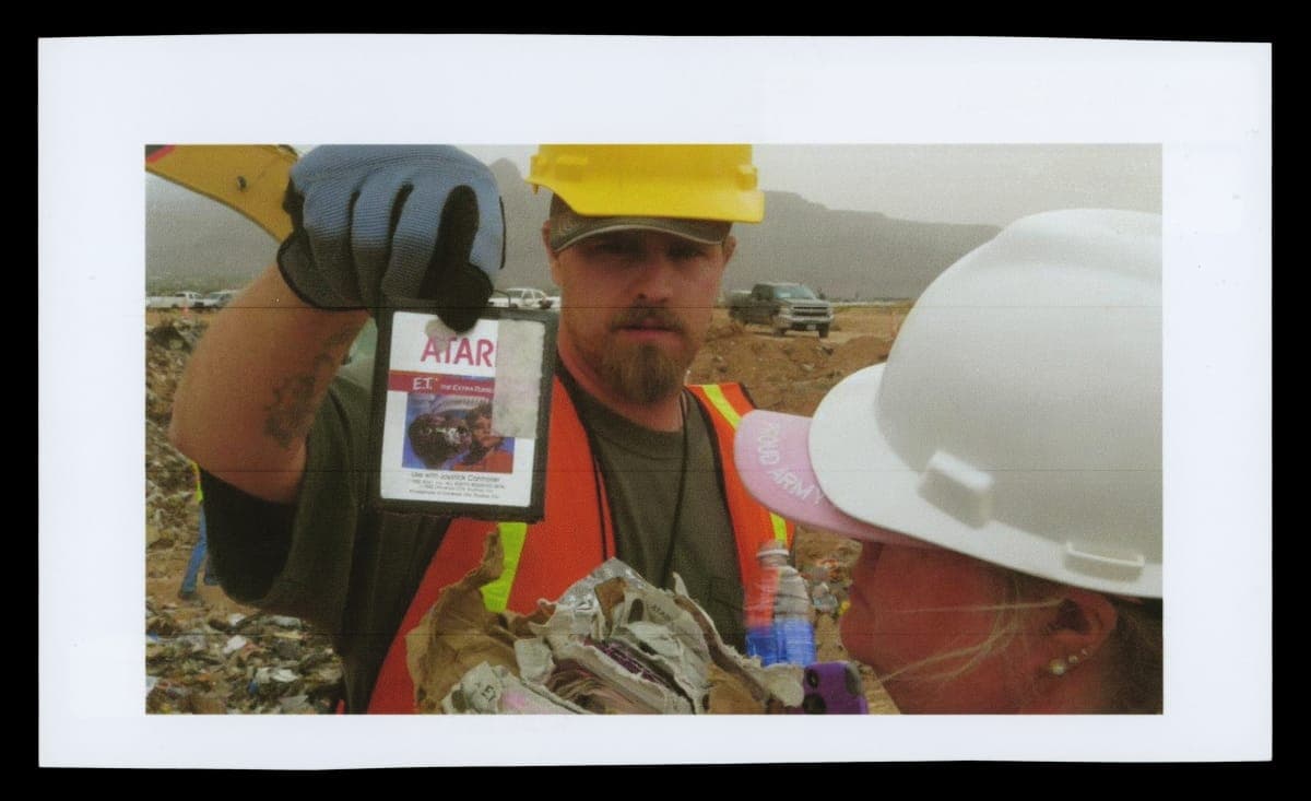 E.T. Video Game Excavated April 2014 at the Alamogordo, New Mexico Landfill, Site of the 1983 Atari Video Game Burial