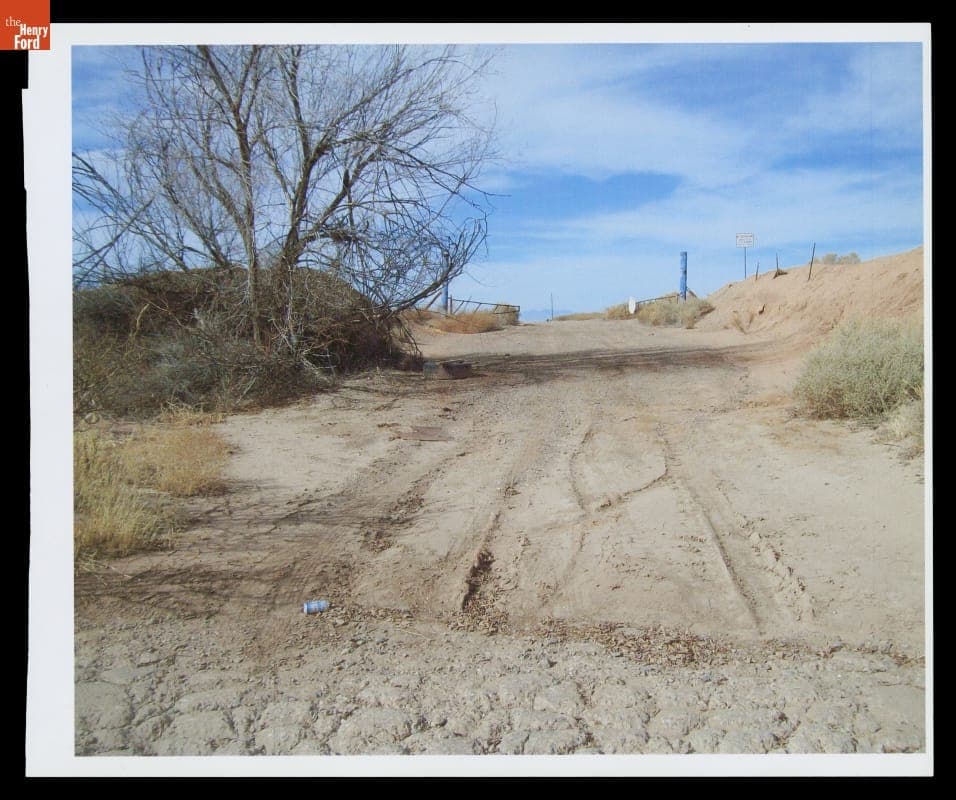 Entrance to Alamogordo, New Mexico Landfill, April 2014, Site of the 1983 Atari Video Game Burial