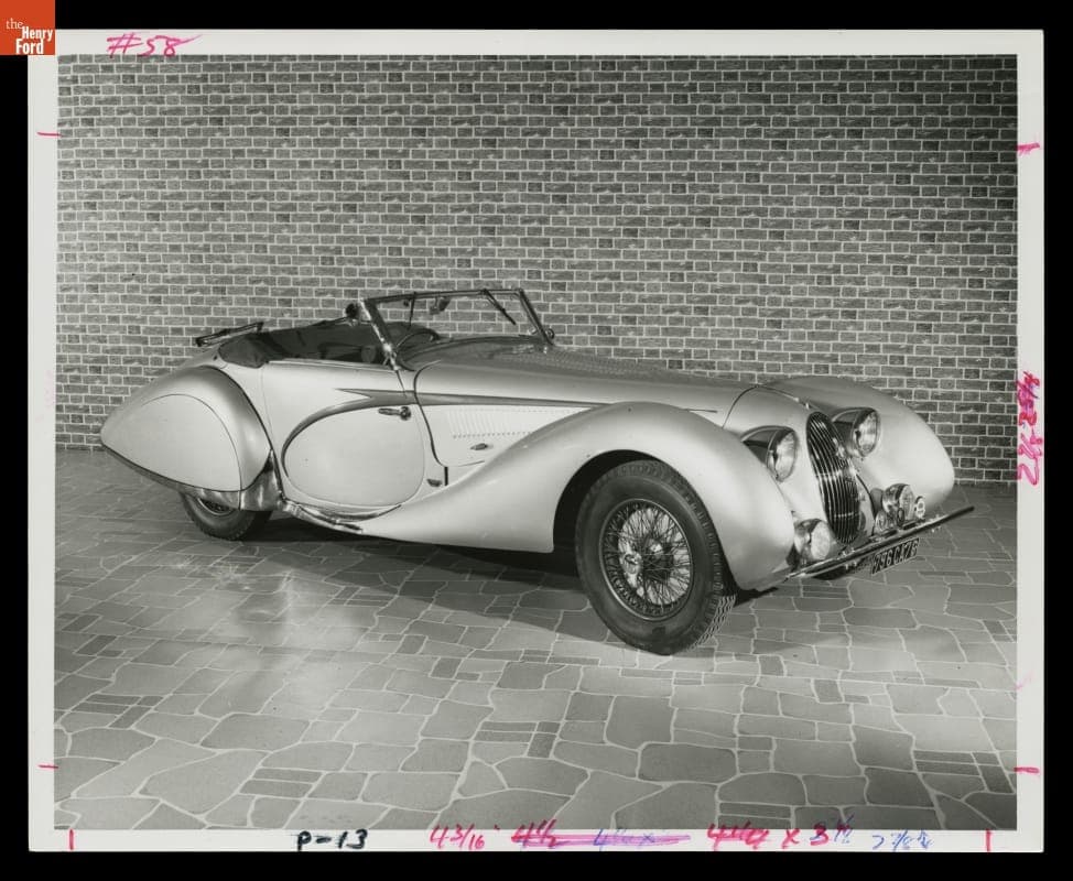 1937 Talbot-Lago Type 150-SS Featured in the 1966 Sports Cars in Review