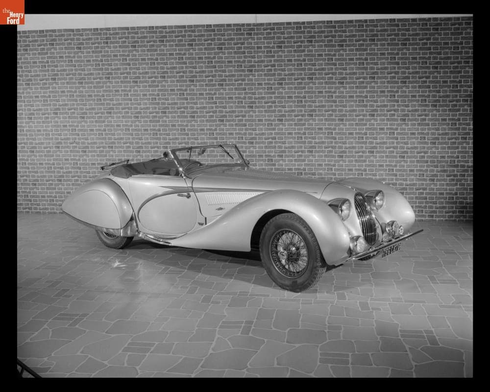 1937 Talbot-Lago Type 150-SS Featured in the 1966 Sports Cars in Review