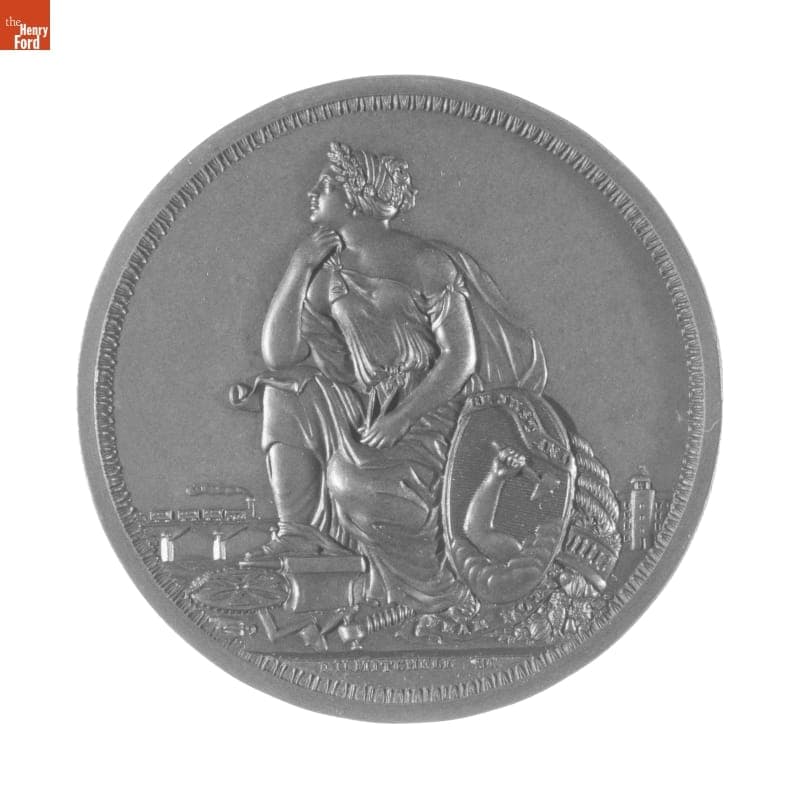 Massachusetts Charitable Mechanic Association Medal Awarded to "Jeffers & Hill for Recumbent Chair," 1856