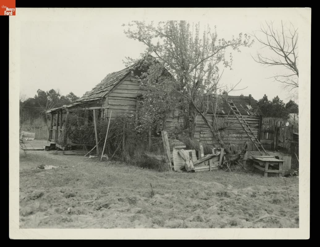 Mattox Family Home at Its Original Site, Richmond Hill, Georgia, circa 1935