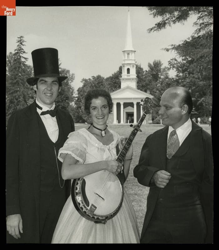 Reenactment of Lincoln-Douglas Debate during Old-Time Summer Festival in Greenfield Village, June 1975
