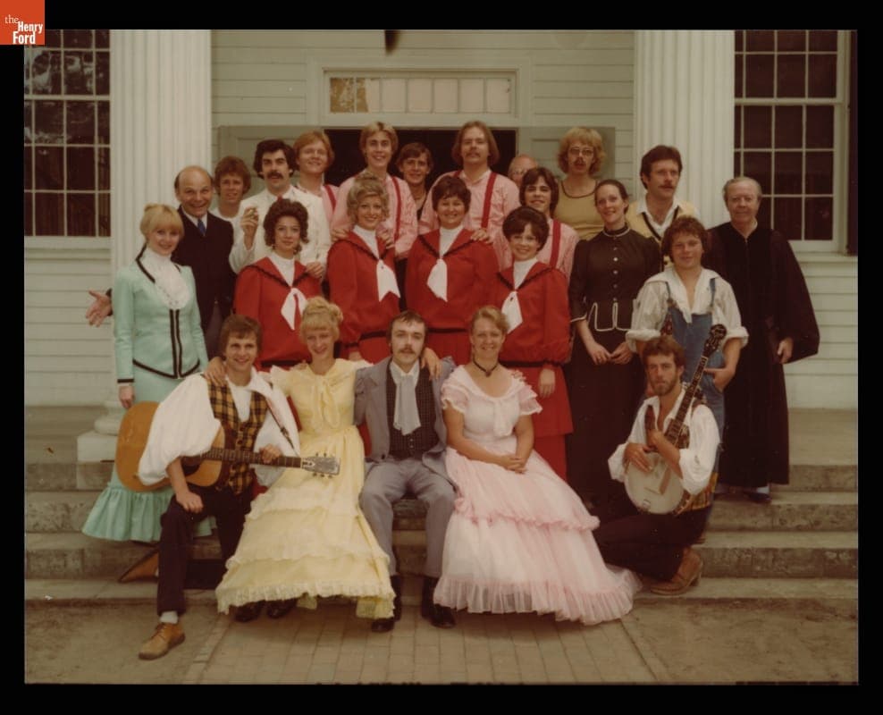 Group Portrait of Greenfield Village Performers, 1977