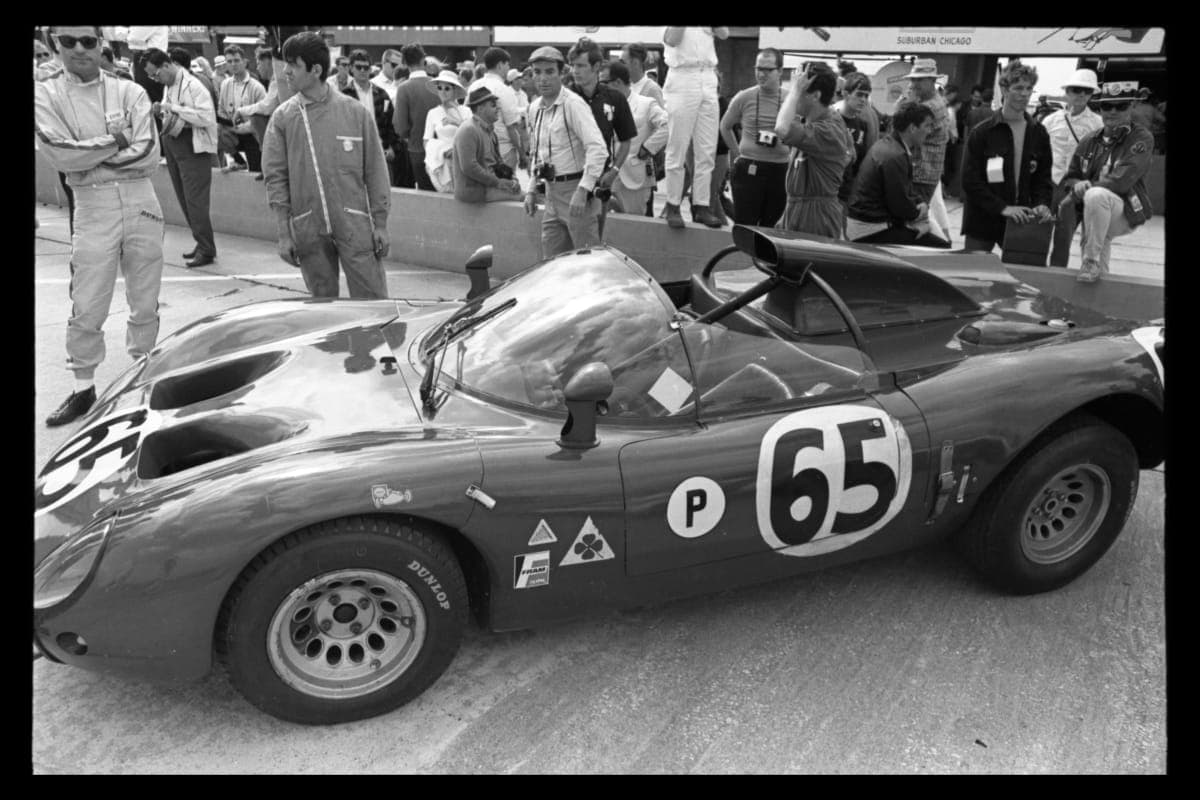 Alfa Romeo Race Car at the Sebring 12 Hours of Endurance Race, 1967