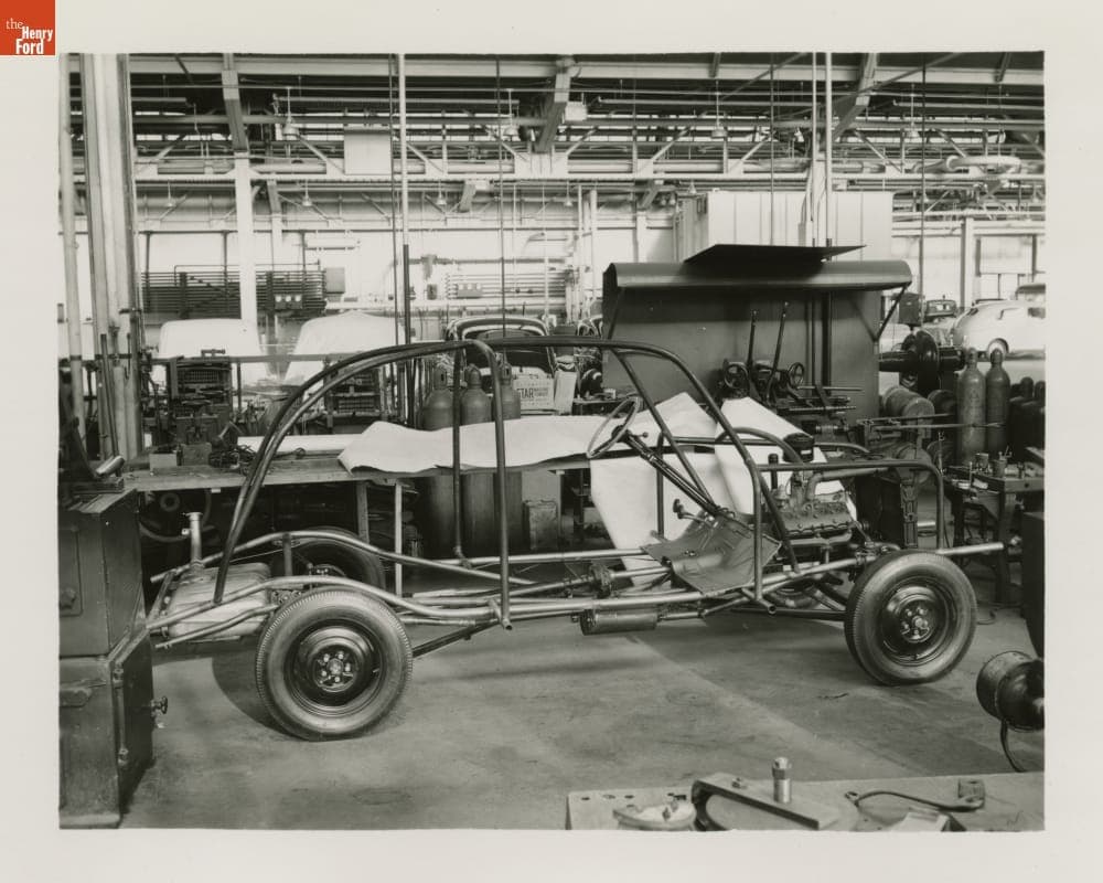 Tubular Steel Frame and Chassis for Ford Motor Company's Soybean Car, 1941