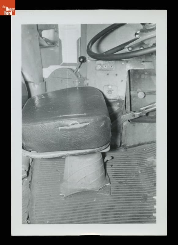 Driver's Seat on a Montgomery City Lines Bus, 1954-1960