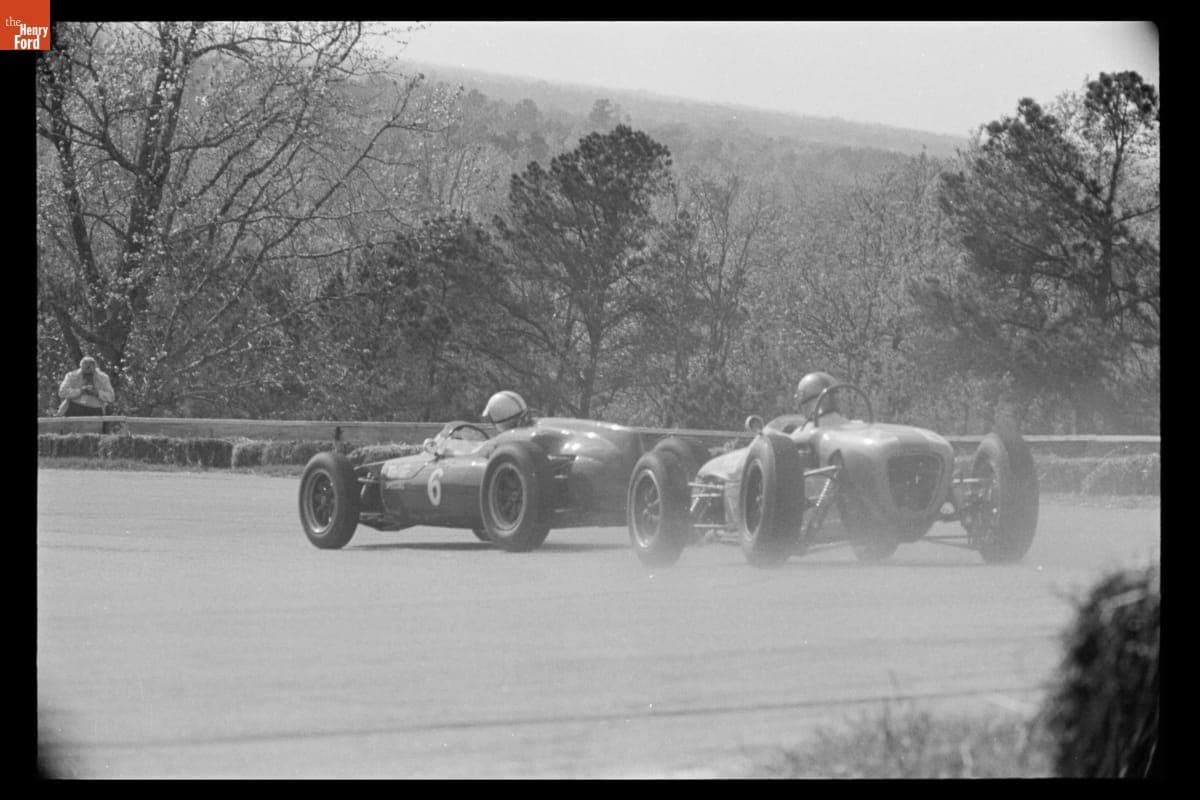 Roger Penske and Lloyd Ruby in Louisiana Formula Libre 200 Mile Race (Pipeline 200), March-April 1962