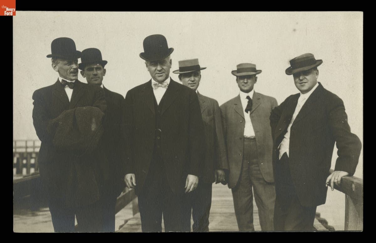 Ford Motor Company Stockholders at Detroit Boat Club, September 17, 1908