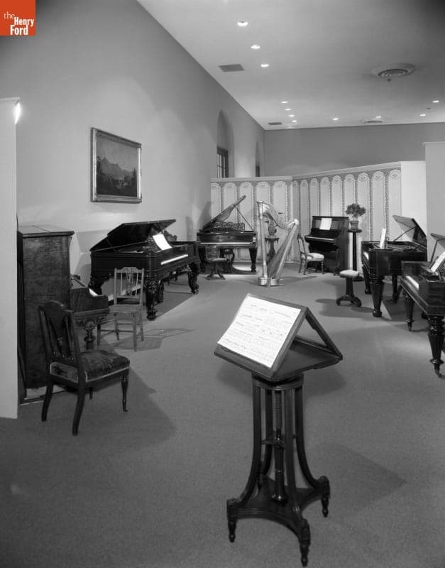 Musical Instruments Gallery in Henry Ford Museum, 1974