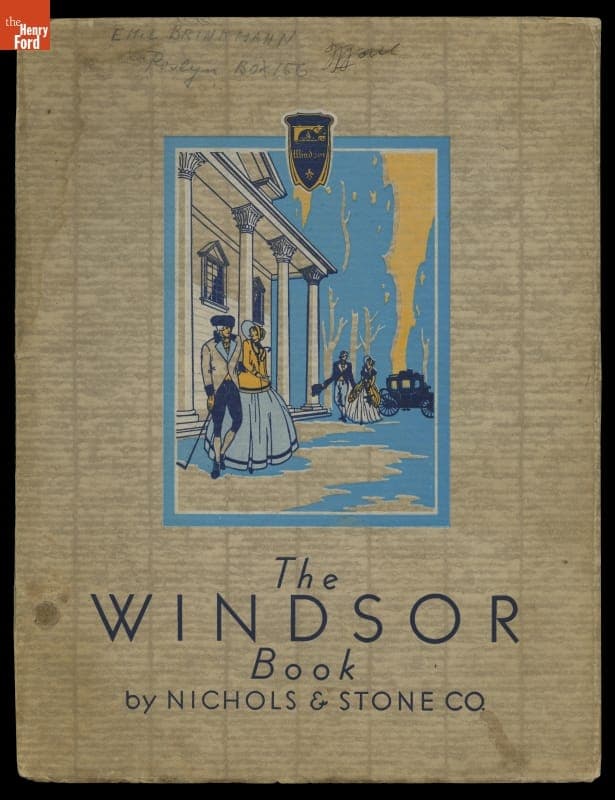 Catalog of Nichols & Stone Company Windsor Chairs, "The Windsor Book," circa 1928