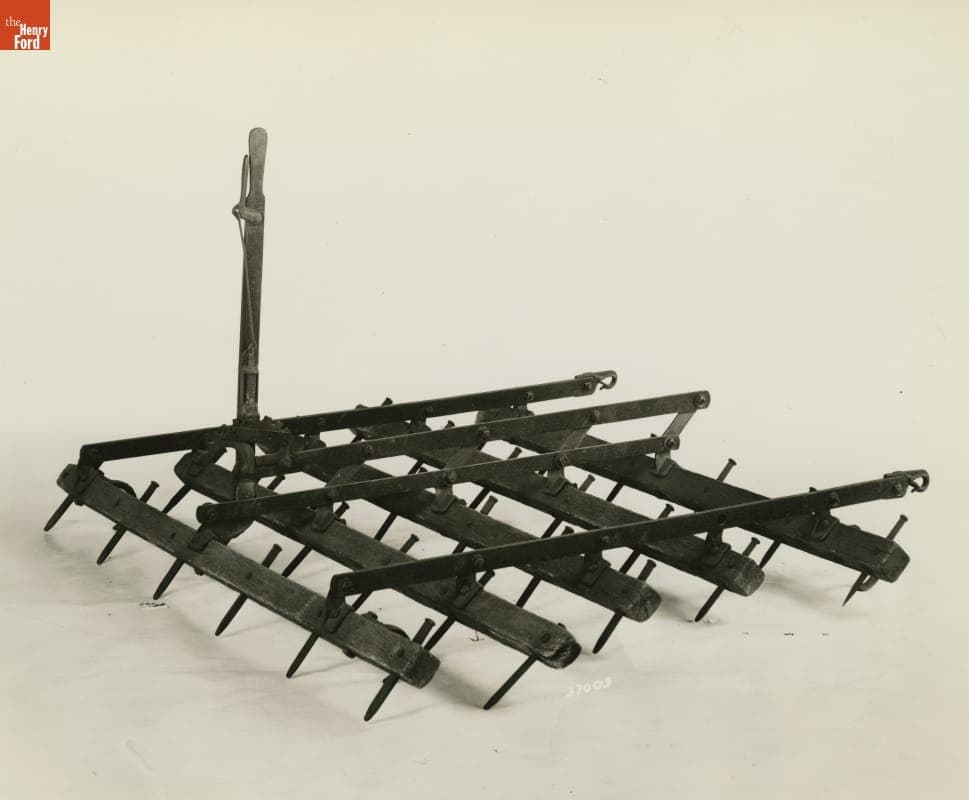 Spike Tooth Harrow, circa 1880