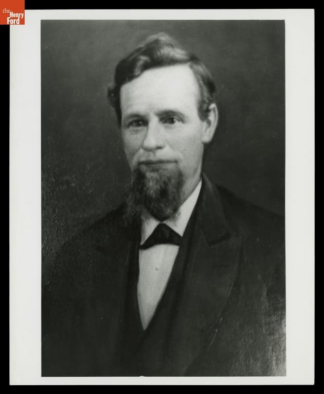 Portrait of Benjamin Firestone, circa 1865