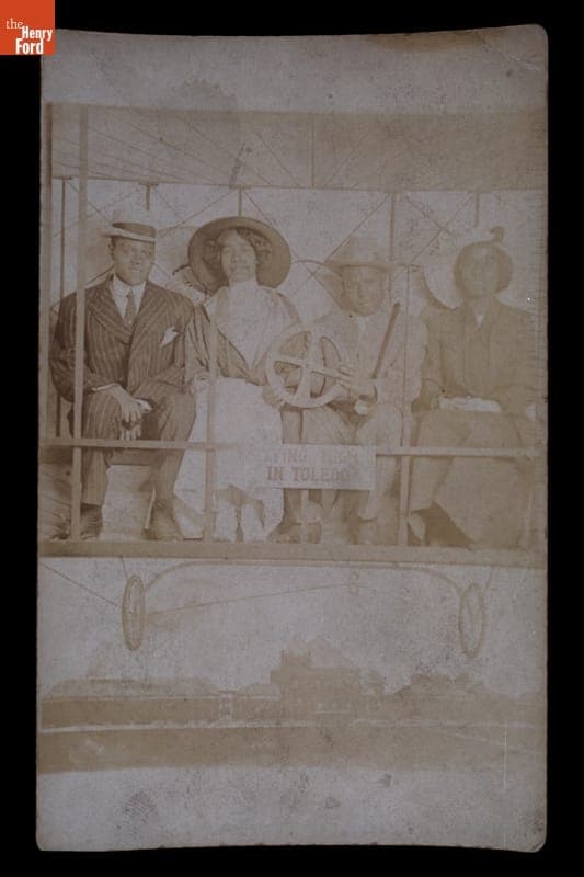 Studio Portrait, "Flying High in Toledo," 1910-1914