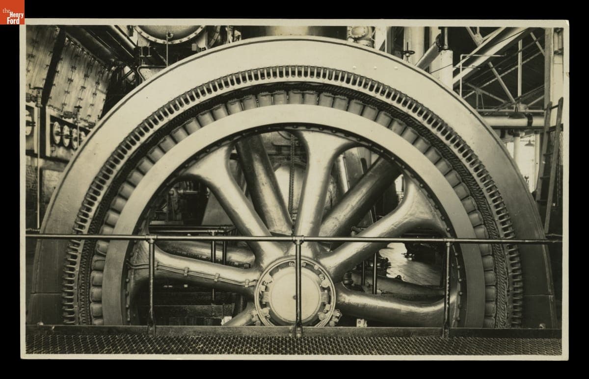 General Electric Generator in Fordlandia's Powerhouse, Brazil, 1933