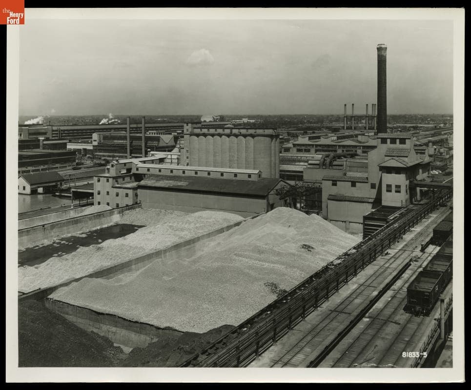 Cement Plant at the Ford Rouge Plant, June 6, 1945