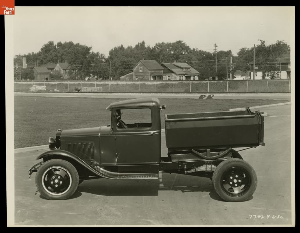 Ford Model AA Dump Truck, September 1930