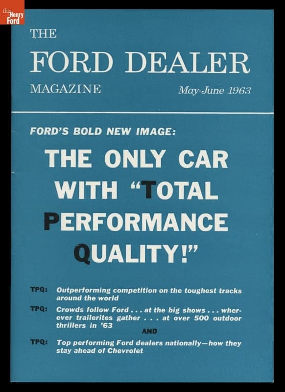 "The Ford Dealer Magazine," May-June 1963