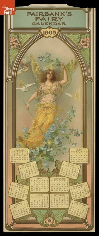 Fairbank's Fairy (Soap) Calendar for 1905