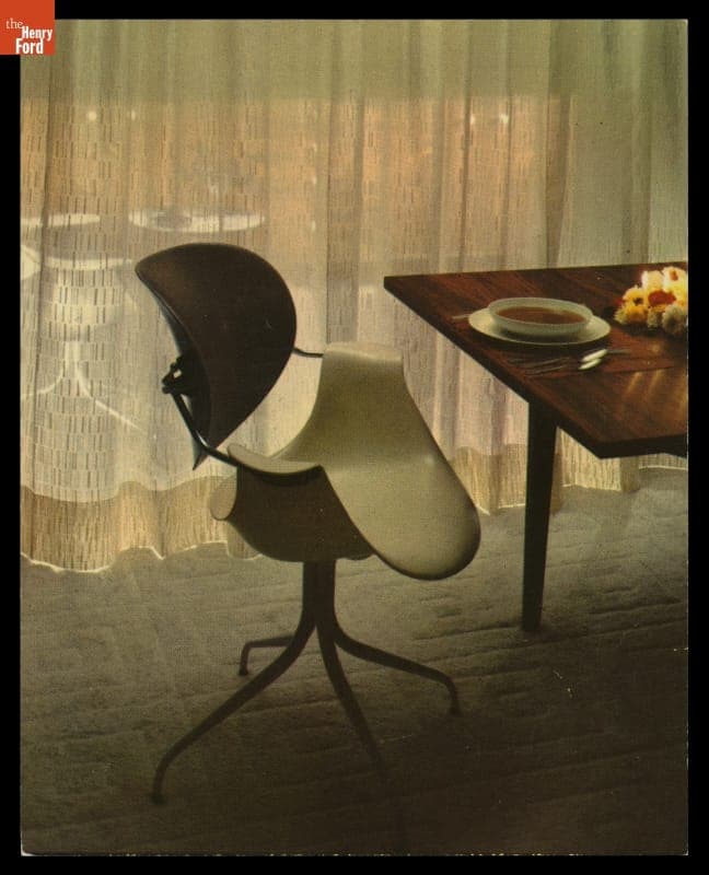 "2 New Chairs Designed by George Nelson," circa 1960