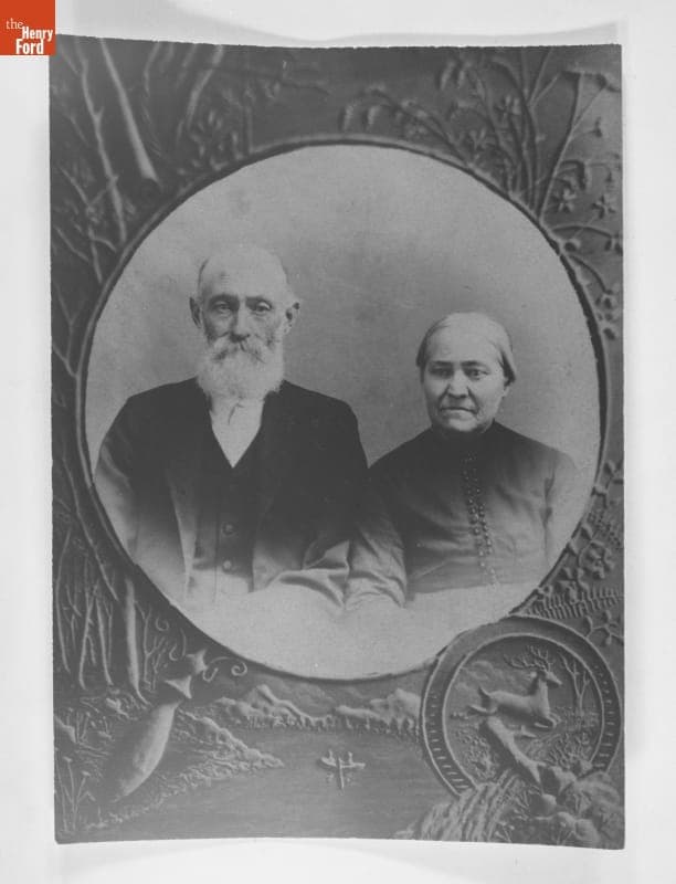 Portrait of Green McCord and Susan McCord, circa 1885