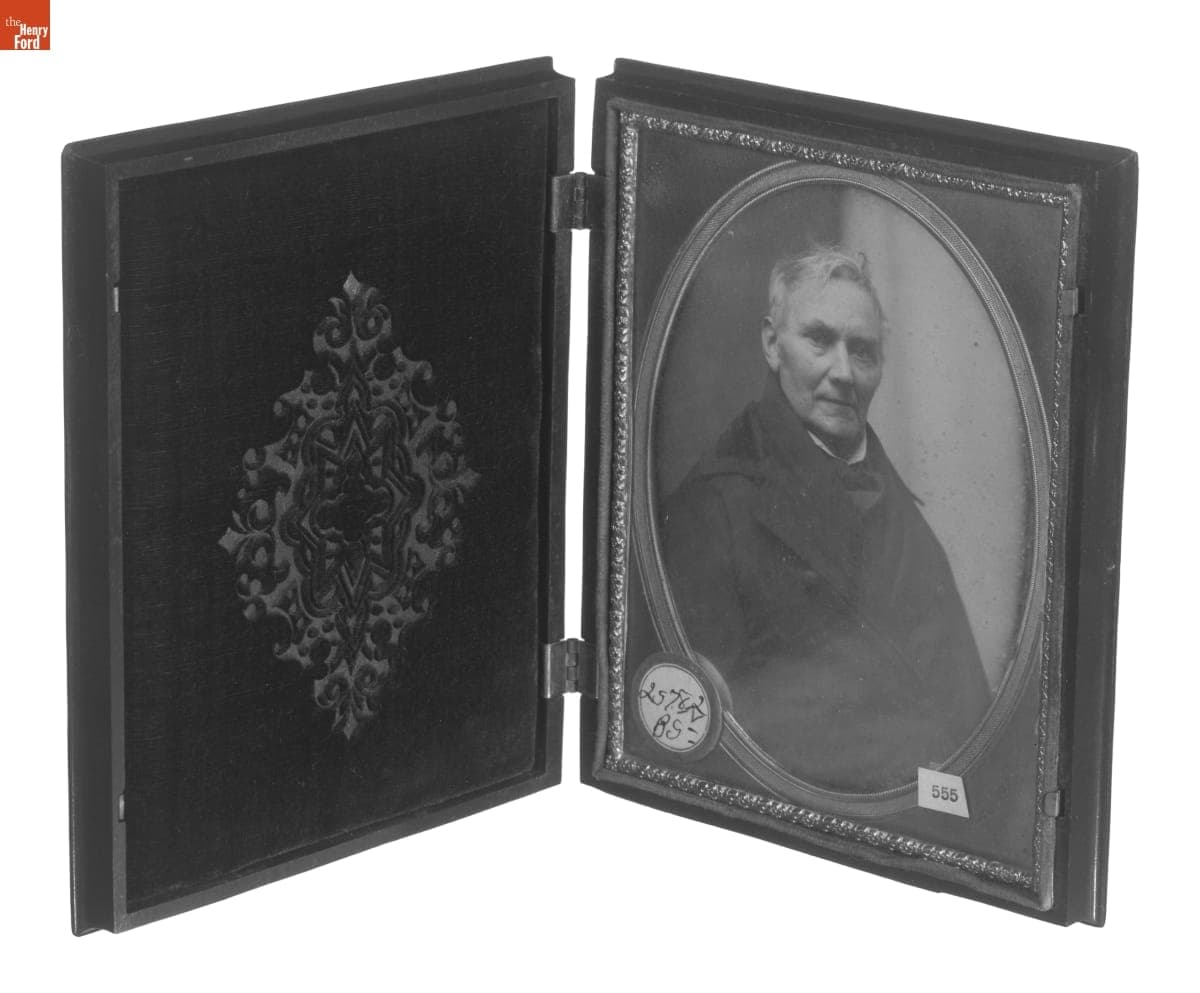 Union Case with a Daguerreotype Portrait of a Man, 1853-1858
