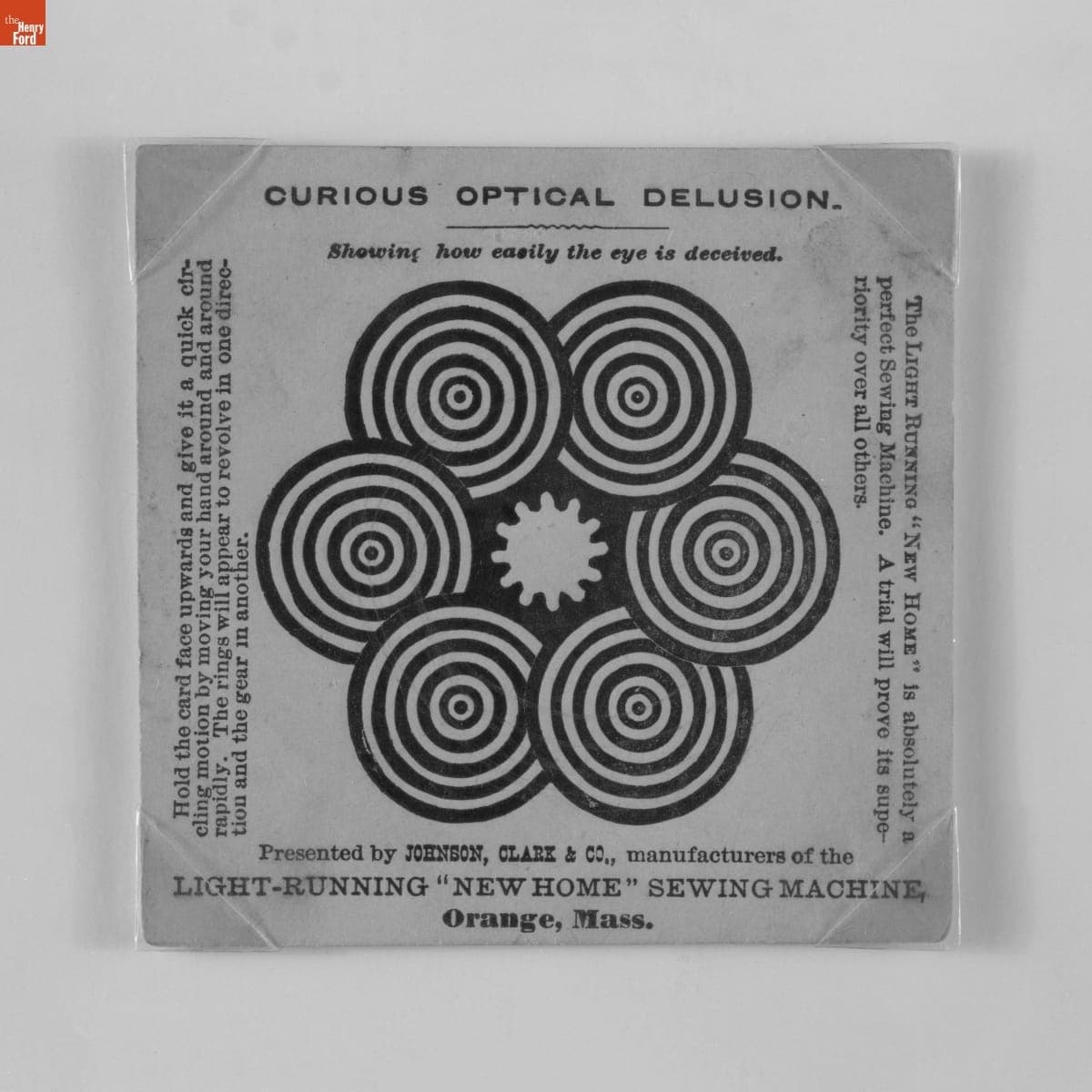 Trade Card for the New Home Sewing Machine, 1870-1890