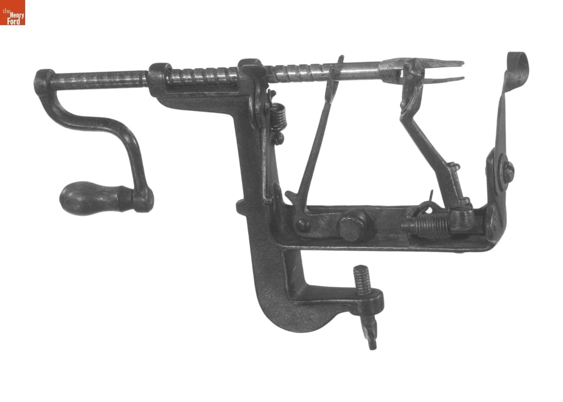 Combination Apple Parer, Corer and Slicer, 1881-1900